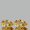 NATURAL GOLDEN ORANGE CITRINE 14x7 MM -FLAWLESS