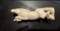 Hand Carved Antler 3D Running Horse Pendant