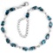 Natural LONDON BLUE TOPAZ Bracelet
