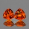 NATURAL AAA+ HOT ORANGE SAPPHIRE [FLAWLESS-VVS]