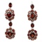 Natural Mozambique Garnet Earrings