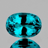 Natural Premium Electric Blue Zircon 4.90 Ct -Certified