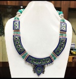 Tibet Hand Made Turquoise & Lapis Lazuli Necklace