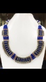 Tibet Natural Stone Tribal Queen Royal Necklace