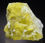 Natural Yellow Sulphar Crystal from Sicily