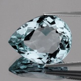 Natural  Sky Blue Aquamarine 11x8 MM - VVS