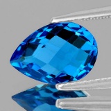 NATURAL SWISS BLUE TOPAZ 16.5x11mm [FLAWLESS]