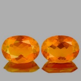 NATURAL INTENSE ORANGE MEXICAN FIRE OPAL - FL