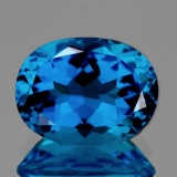 Natural Magnificent Swiss Blue Topaz 31.94 Ct -Flawless