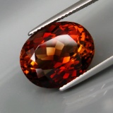 Natural  Imperial Whisky Topaz Brazil 14.20 Ct