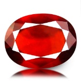 Natural HESSONITE GARNET OVAL CUT 7.35 Ct - Untreated