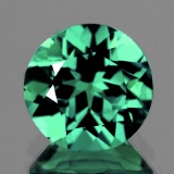 Natural  Green Apatite 7.00 MM - VVS