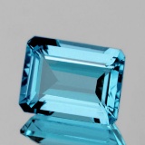 NATURAL INTENSE SKY BLUE TOPAZ 14x10 MM - FL