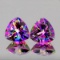 Natural AAA Pinkish Purple Mystic Topaz Pair - Flawless