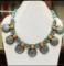 Tibet Hand Made Turquoise & Coral Necklace