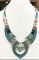 Tibet Natural Stone Tribal Queen Royal Necklace