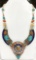 Tibet Natural Stone Tribal Queen Royal Necklace