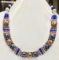 Tibet Natural Stone Tribal Queen Royal Necklace