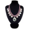 Natural Diamond Polished Stone Hand Made Necklace