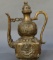 Antique Chinese Bronze Dragon Kylin Wine Tea Pot