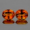 Natural  AAA Madeira Golden Orange Citrine Pair