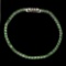 Natural Unheated Round Tsavorite Garnet Bracelet