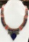 Tibet Natural Stone Tribal Queen Royal Necklace