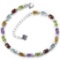 Natural Multi Gemstone 40 Carats Bracelet