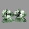 NATURAL LIGHT GREEN AMETHYST PAIR 10x7 MM