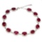 Genuine Oval Red 8x6mm Ruby Bracelet