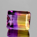 NATURAL TOP ANAHI AMETRINE FROM BOLIVIA 14x12 MM - FL