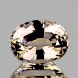 NATURAL CHAMPAGNE ZIRCON 8x6 MM - Untreated