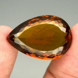 Natural Unheated  Cognac Quartz 23.20 Ct