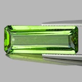 Natural Canary Green Apatite 23x8 MM - VVS