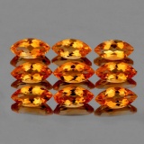 NATURAL INTENSE GOLDEN ORANGE CITRINE [IF-VVS]