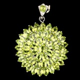 Natural Top Rich Green Peridot 82.12 Ct Pendant