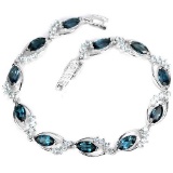 LONDON & SKY BLUE TOPAZ Bracelet