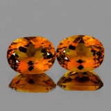 Natural Golden Yellow Citrine 9x7 MM - FL