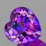 Natural Pinkish Purple Heart Mystic Topaz 16 MM - FL