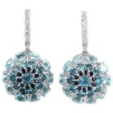 Natural LONDON, SKY BLUE TOPAZ SAPPHIRE Earrings