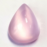 Natural Pastel Pink Rose Quartz 21.20 Ct {Flawless-VVS}