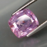 Natural Lavender Unheated Sapphire 3.40 Cts