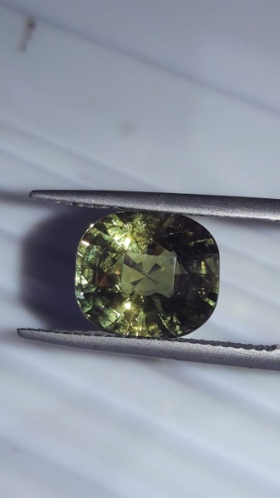 Natural Untreated Cushion Alexandrite  - GRS Certified