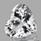NATURAL DIAMOND WHITE AQUAMARINE HEART 3.70 CT