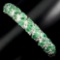 Natural Top Rich Green Emerald 130.48 Ct Bangle