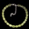 Natural  Rich Green Peridot 69 Cts Bracelet