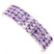 Natural  Rich Purple Amethyst 296.64 Ct Bracelet