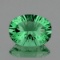 Natural ConCave Cut Paraiba Green Fluorite 24x17 MM