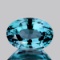 Natural Top Electric Blue Zircon 3.28 Ct{Flawless-VVS1}