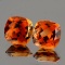 Natural AAA Champagne Imperial Topaz Pair 8 MM - FL